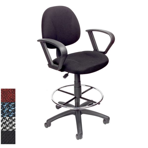 Boss Ergonomic Works Adjustable Drafting Chair with Adjustable