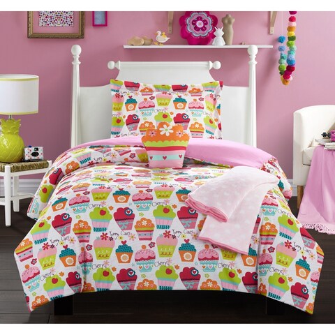 Chic Home Honey Muffin 5 Piece "Sweet Dreams" Themed Comforter Set