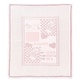 preview thumbnail 18 of 21, Luxury Home Hotel Milestone Newborn Baby Blanket teddy bear pink