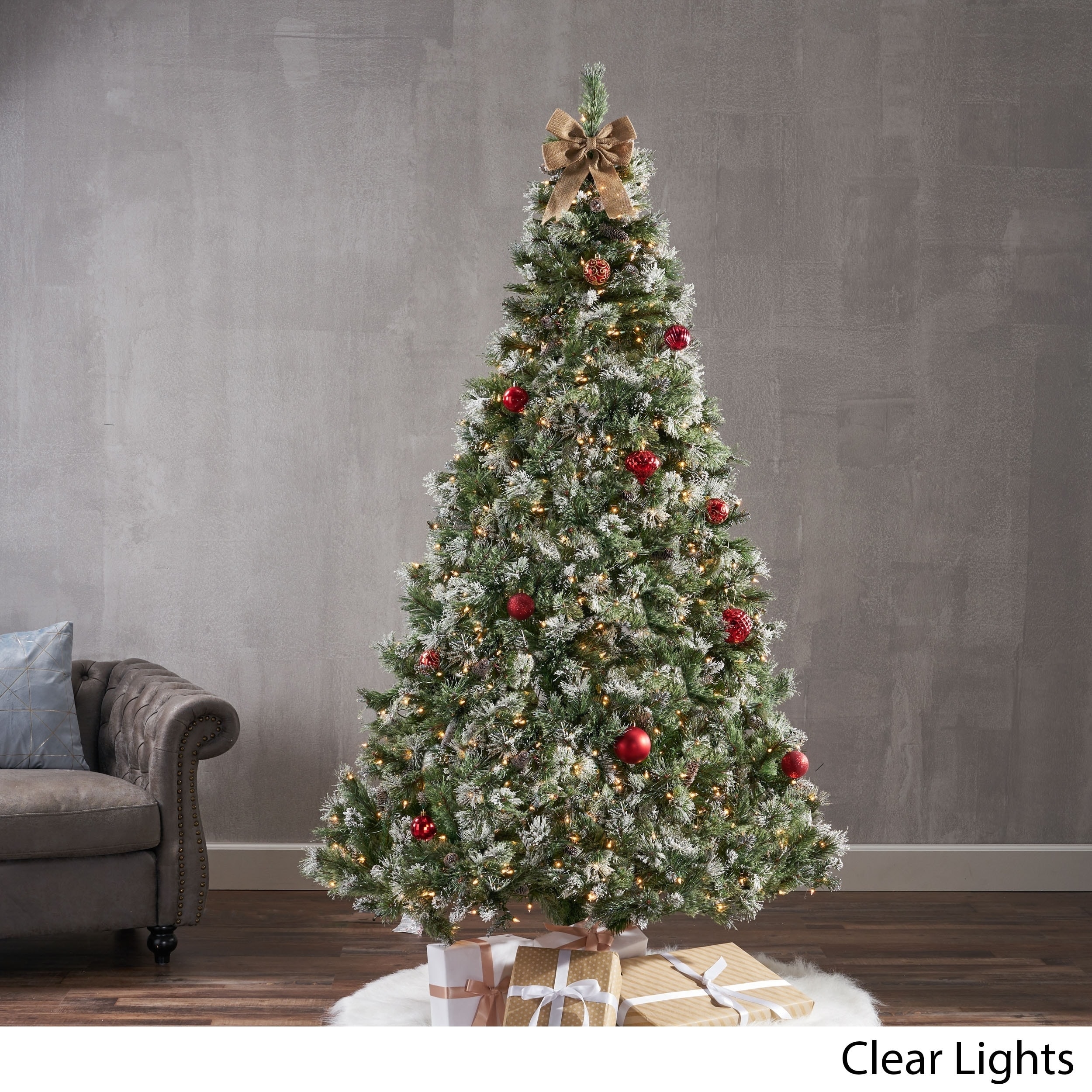 pre lit christmas tree