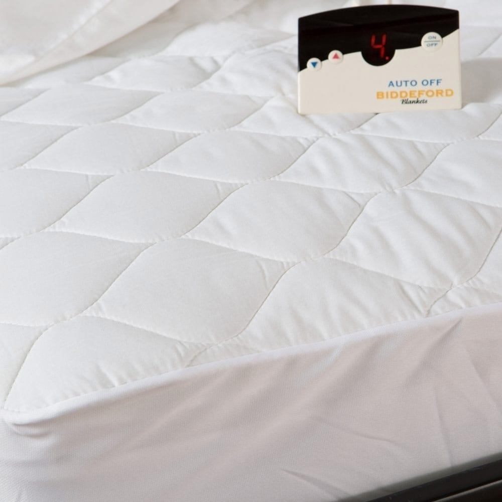 Biddeford 5201-505122-100M Quilted Electric Heated Mattress Pad