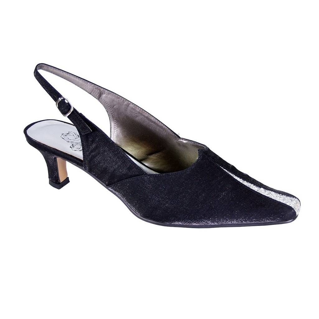 womens wide width slingback shoes