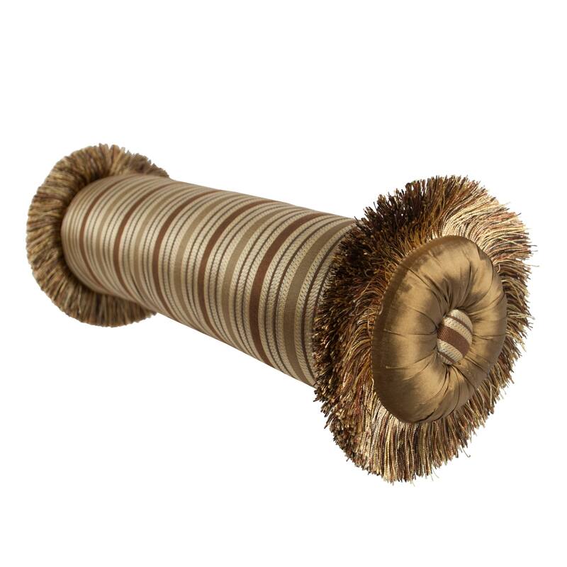 Austin Horn Classics Botticelli Brown Neckroll Luxury Pillow