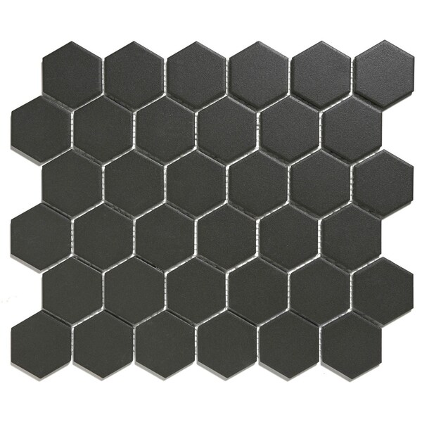 porcelain hexagon mosaic tile