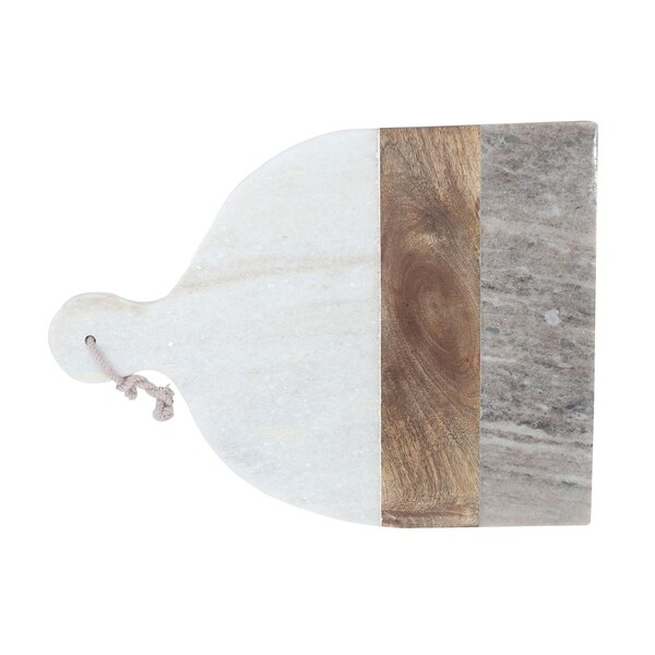 white wood chopping board