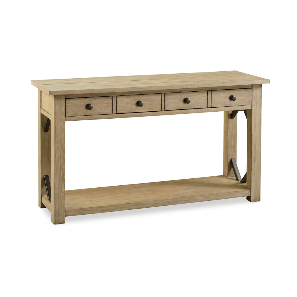 The Gray Barn Esmeralda Grey Sofa Table