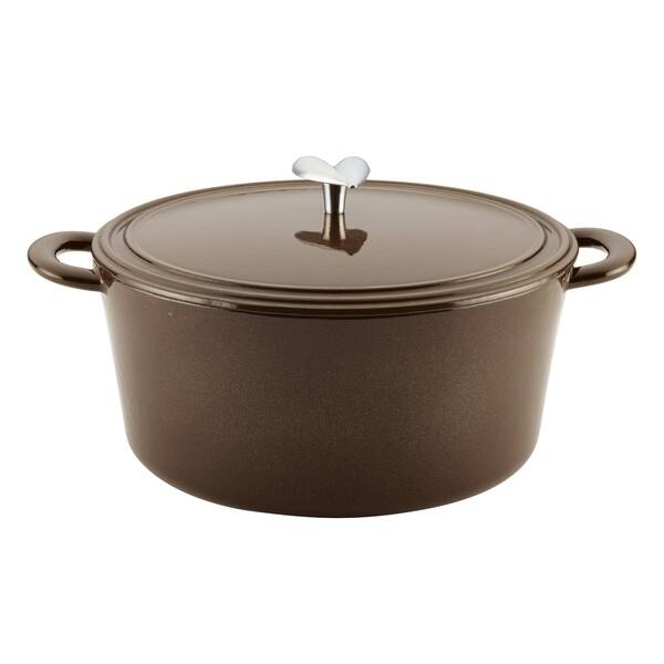 Lodge 6-Quart Enameled Cast-Iron Dutch Oven Sale 2021