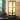 The Curated Nomad Wexler Stained-glass Rustic 17-inch Hurricane Lamp - 6.75"L x 6.75"W x 17.25"H