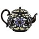 preview thumbnail 2 of 6, Copper Grove Carnach 6.5-inch high Stained Glass Teapot Accent Lamp - 10"L x 7"W x 6.5"H