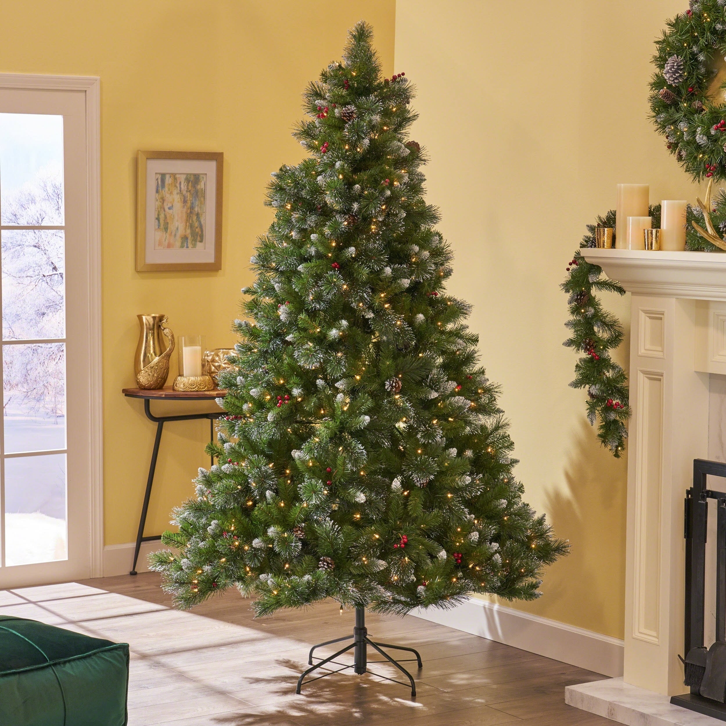 9ft Pre Lit Christmas Tree - Best Decorations