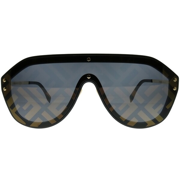 fendi men's ff shield sunglasses
