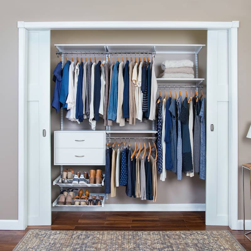 freedomRail Ultimate Adjustable Closet Kit 72" - 76"