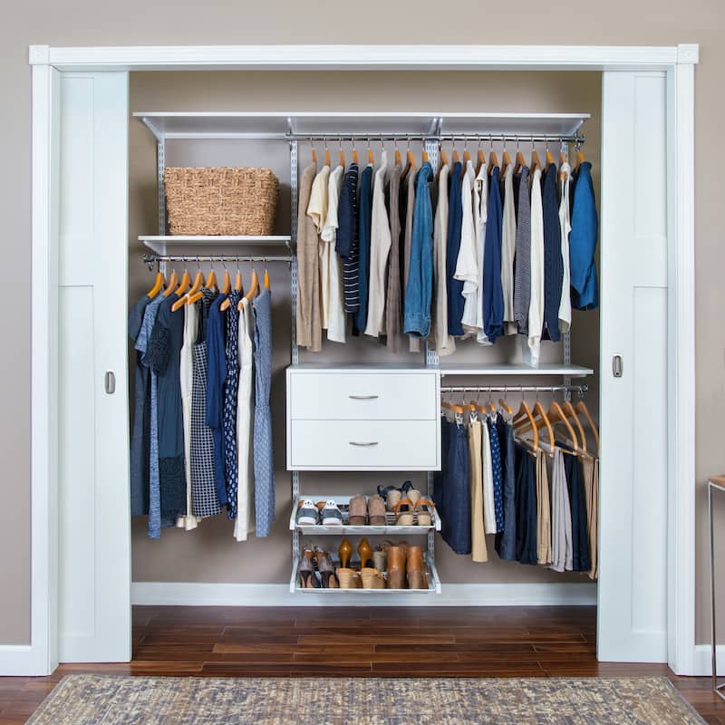 freedomRail Ultimate Adjustable Closet Kit 72" - 76"