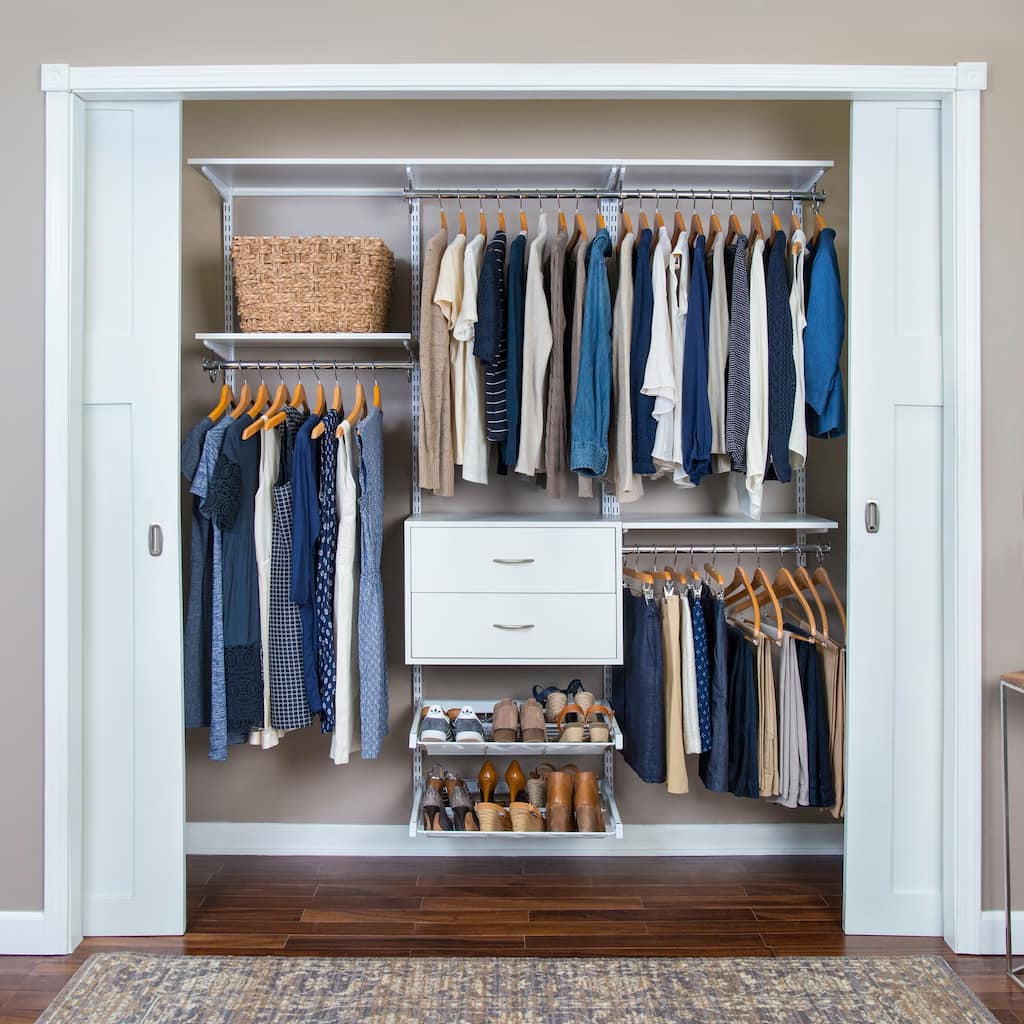 freedomRail Ultimate Adjustable Closet Kit 72" - 76"
