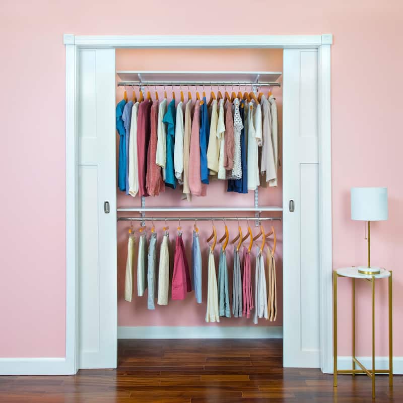 freedomRail Basic Adjustable Closet Kit 48" - 52"
