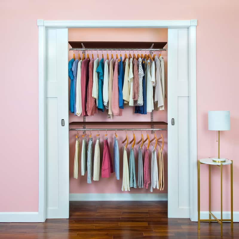 freedomRail Basic Adjustable Closet Kit 48" - 52"