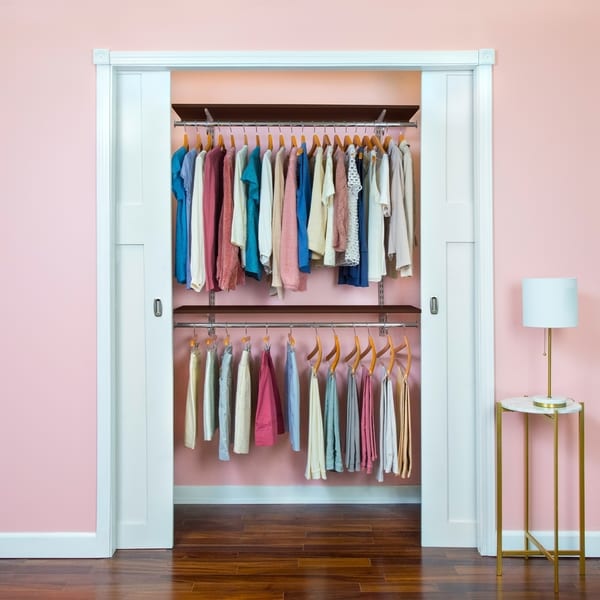 freedomRail Basic Adjustable Closet Kit 48