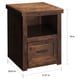 preview thumbnail 5 of 3, Carbon Loft Grimm Whiskey File Cabinet