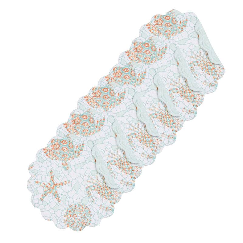 Marilla Coastal Cotton Quilted Placemat Set of 6