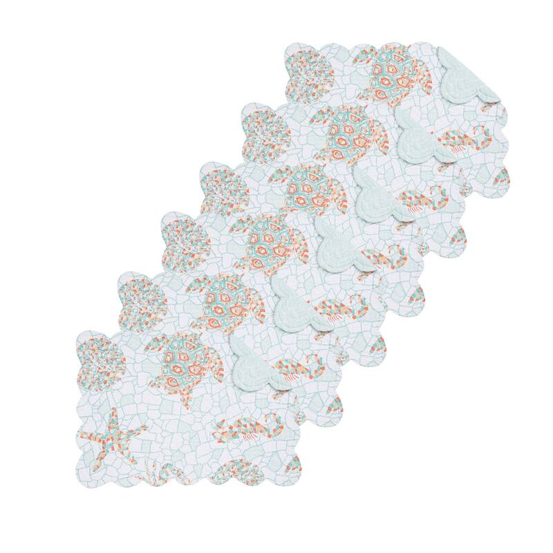 Marilla Coastal Cotton Quilted Placemat Set of 6