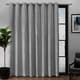 preview thumbnail 1 of 17, Porch & Den Davis Patio Grommet Top 84-inch x 108-inch Single Curtain Panel - 108x84 Ash Grey