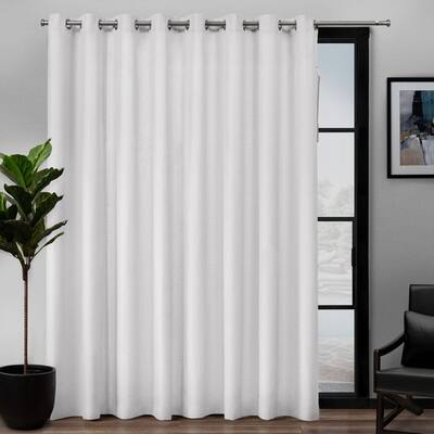 Buy White Solid Door Panels Curtains Drapes Online At