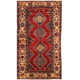 Handmade One-of-a-Kind Nahavand Wool Rug (Iran) - 5' x 9'8 - Bed Bath ...