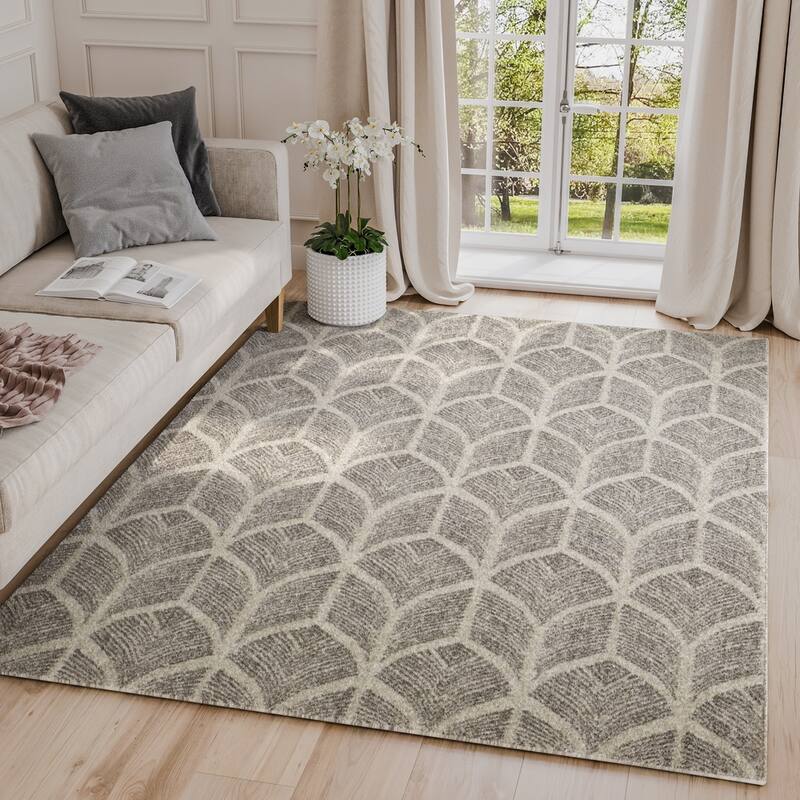 Modern Indoor Abstract Eden Rug