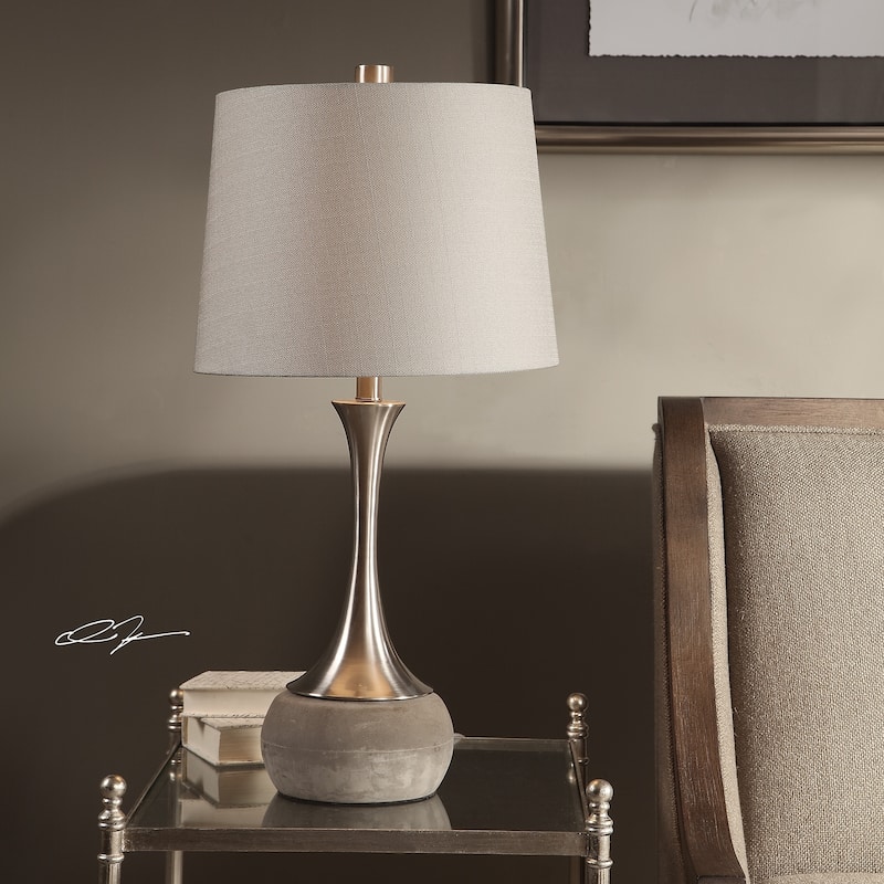 Uttermost Niah Brushed Nickel 1-light Lamp