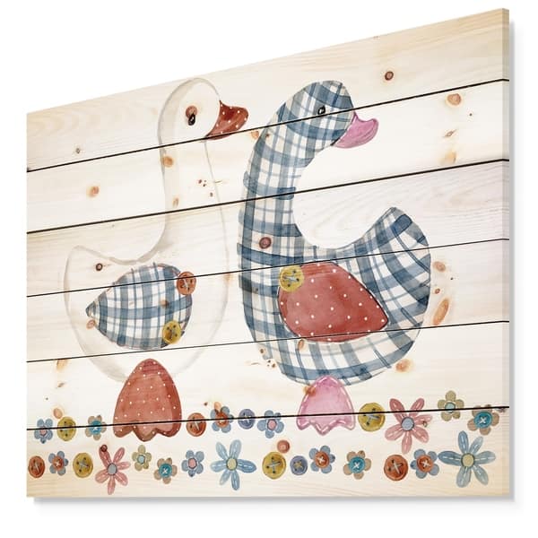 Shop Designart Goose Cartoon Farm Animal Cute Pet Watercolor
