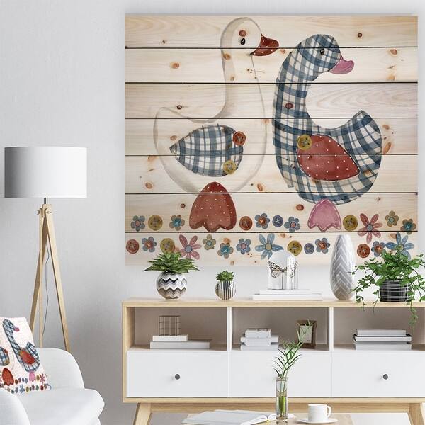 Shop Designart Goose Cartoon Farm Animal Cute Pet Watercolor