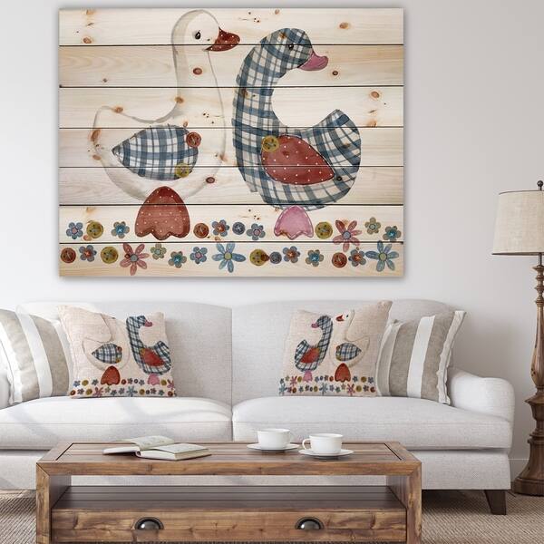 Shop Designart Goose Cartoon Farm Animal Cute Pet Watercolor