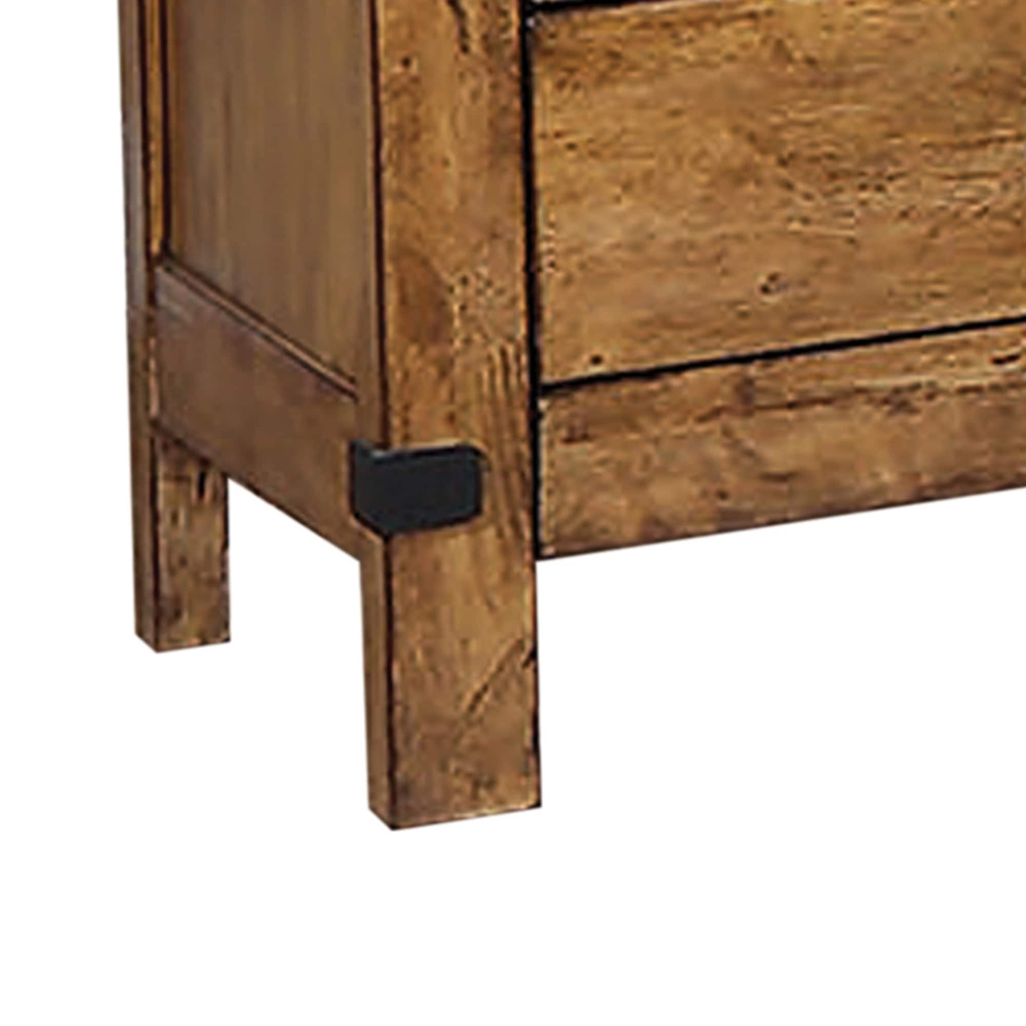 Shop Wooden Nightstand With 3 Drawers Warm Honey Brown On Sale Overstock 23553854