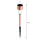 preview thumbnail 5 of 19, Solar Path Lights 12.2" Stainless Steel Set of 12 Pure Garden