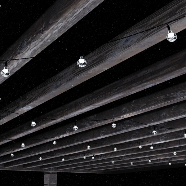 Havenside Home Boynton Solar Ed Hanging Globe White String