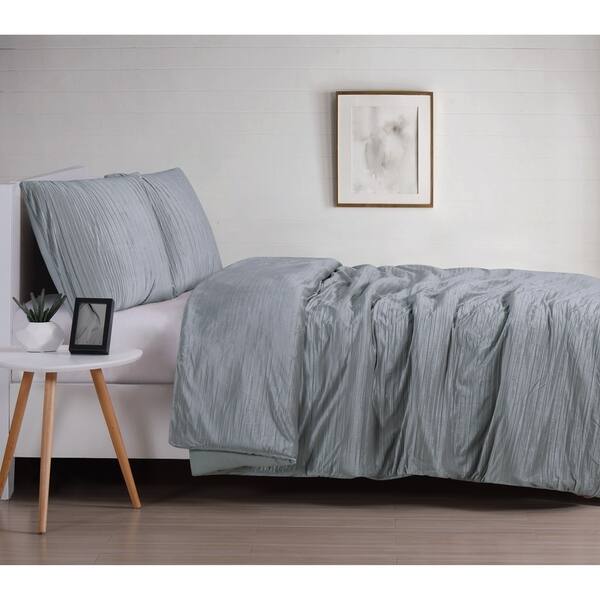Shop Christian Siriano Ny Crinkle Luster Velvet 3 Piece Comforter