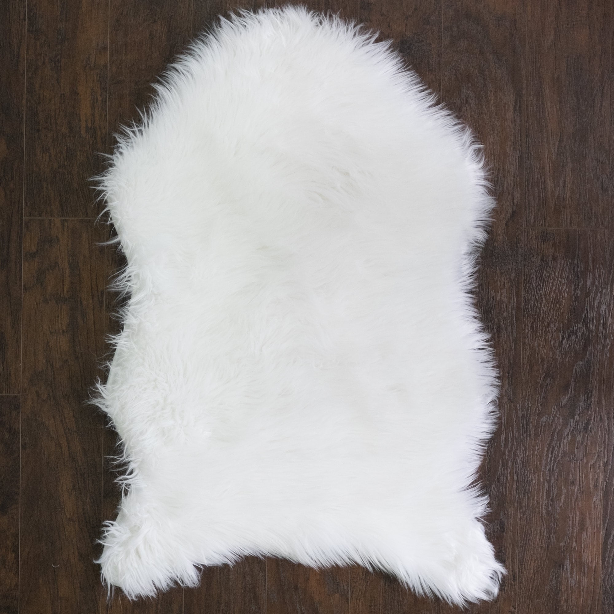 Sweet Home Collection Faux Fur Rug 3 X2 White On Sweet Home Collection Faux Fur Rug