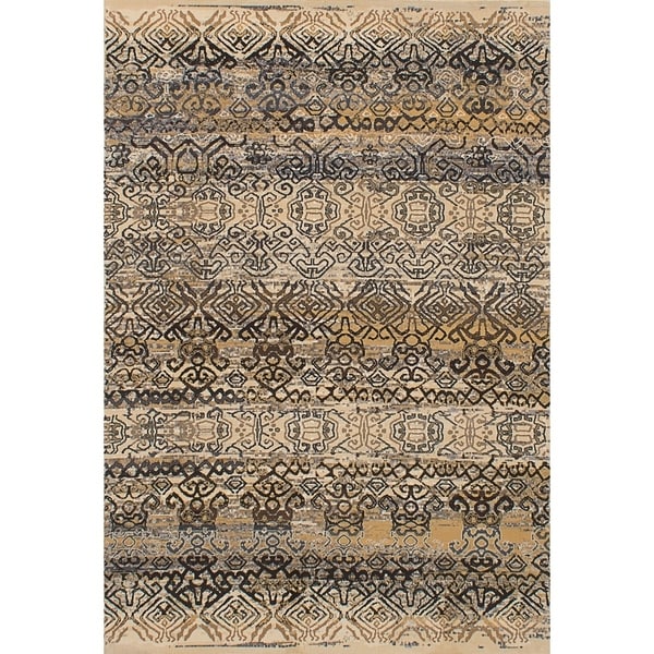 ECARPETGALLERY Power Loomed Hermes Polypropylene Rug