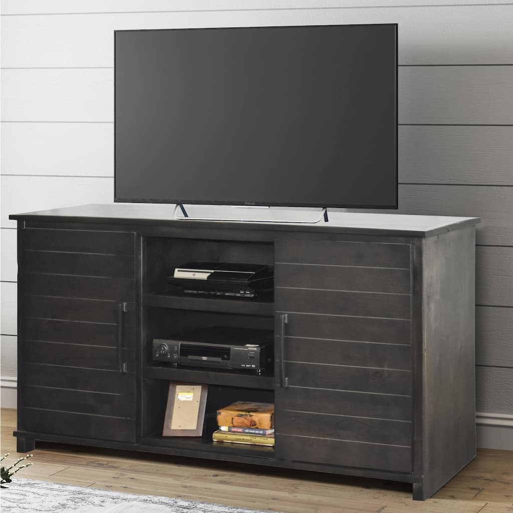 The Gray Barn Kandel Cove 66-inch Java TV Console