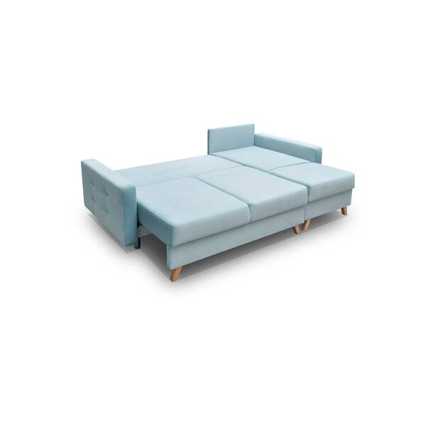 Vegas Futon Sectional Sofa Bed Queen Sleeper With Storage Vegas Futon Sectional Sofa Bed