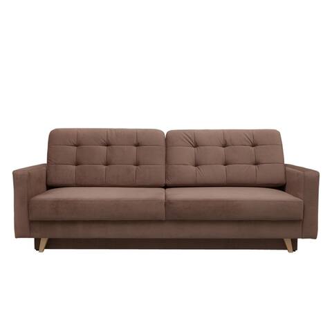 Brown Mid Century Modern Sleeper Sofa Online At