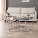preview thumbnail 15 of 18, SEI Furniture Henderson Round 3-piece Nesting Coffee Table