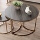 preview thumbnail 3 of 18, SEI Furniture Henderson Round 3-piece Nesting Coffee Table