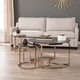 preview thumbnail 1 of 18, SEI Furniture Henderson Round 3-piece Nesting Coffee Table