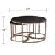 preview thumbnail 14 of 18, SEI Furniture Henderson Round 3-piece Nesting Coffee Table