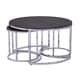 preview thumbnail 19 of 18, SEI Furniture Henderson Round 3-piece Nesting Coffee Table