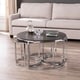 preview thumbnail 16 of 18, SEI Furniture Henderson Round 3-piece Nesting Coffee Table
