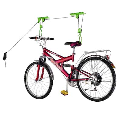 Bike Lane Bicycle Garage Storage Lift Bike Hoist 100LB Capacity Heavy Duty