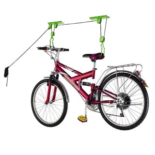 Bike Lane Bicycle Garage Storage Lift Bike Hoist 100lb Capacity Heavy 