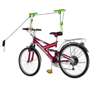 Bike Lane Bicycle Garage Storage Lift Bike Hoist 100LB Capacity Heavy ...